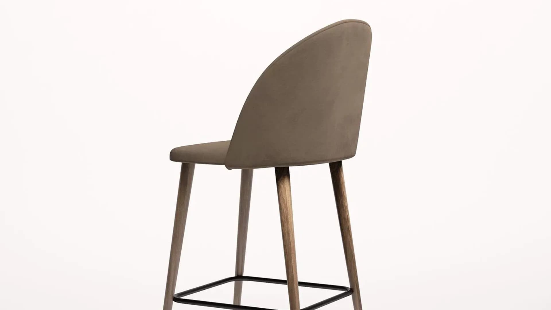 Scaun de bar ENNA LIGHT WOOD 3