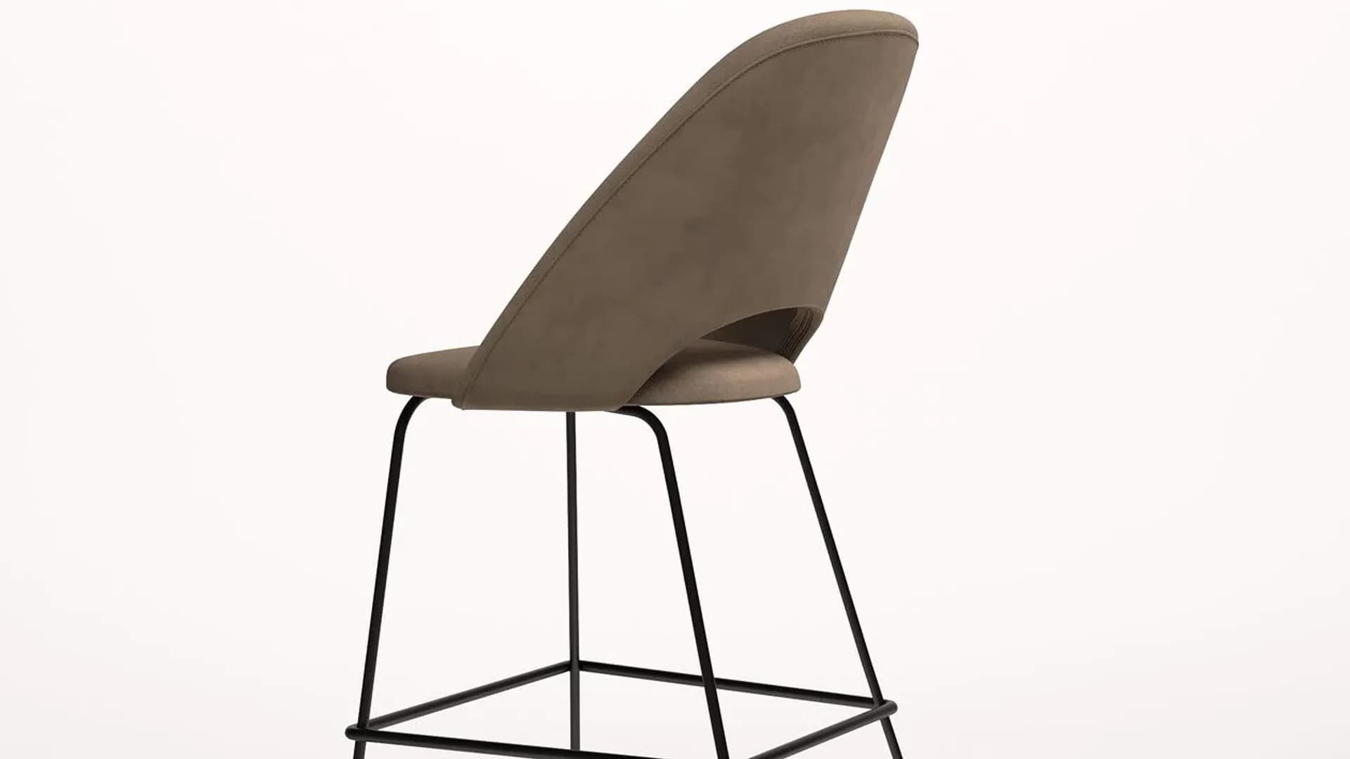 Scaun de bar MALTA LIGHT METAL 3