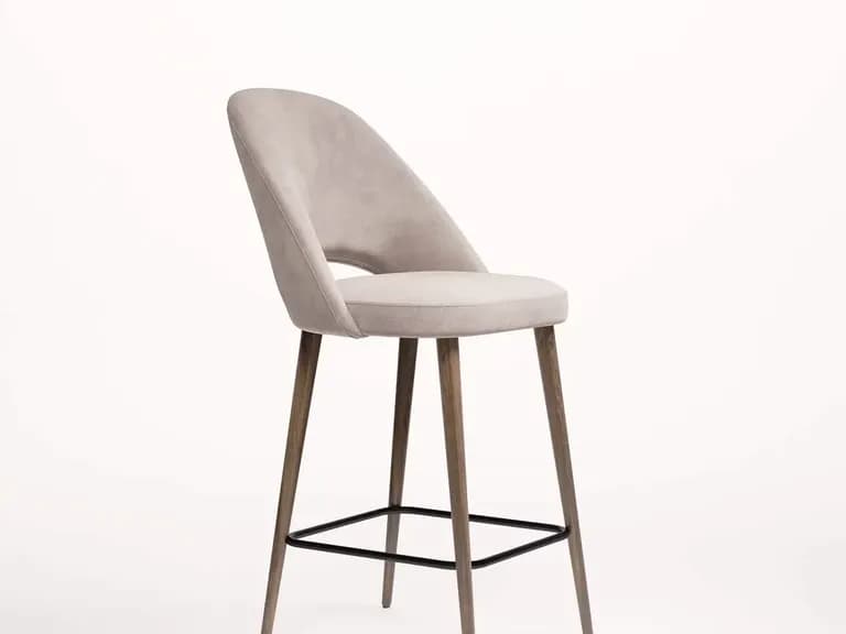 Scaun de bar MALTA WOOD