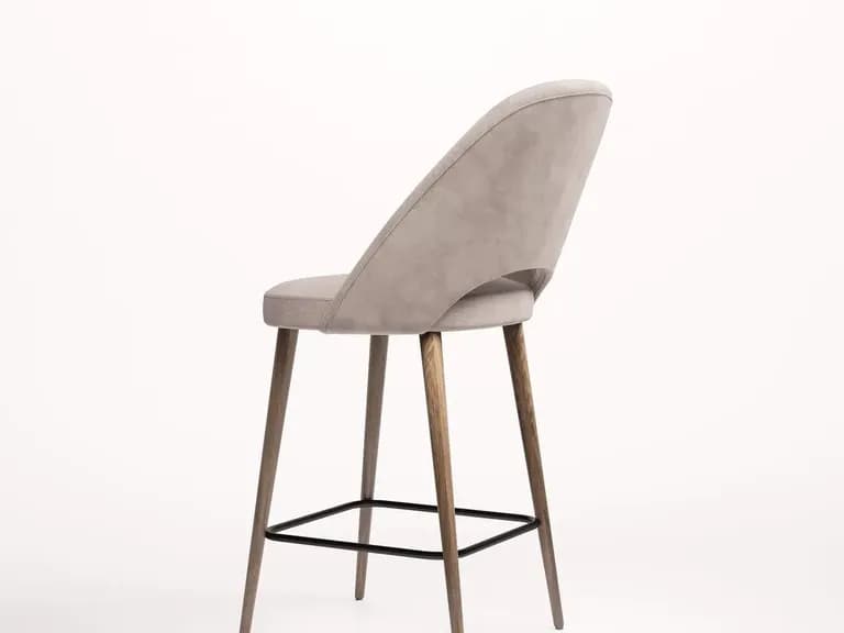 Scaun de bar MALTA WOOD 3