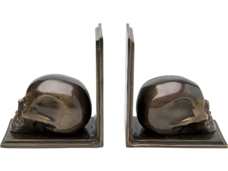 Suport pentru cărți SKULL ANTIQUE 3