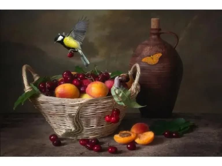 Tablou pe sticlă STILL LIFE 80X120cm