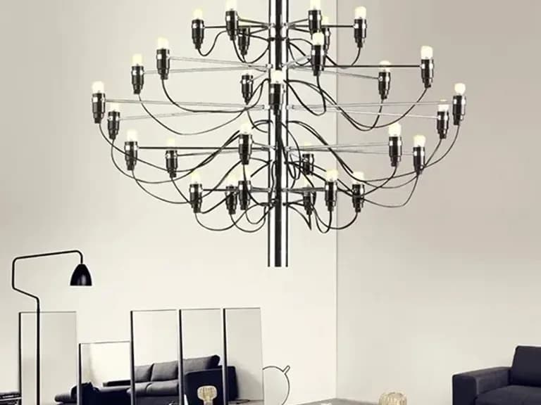 Lustru CHANDILIER SILVER D80/H60