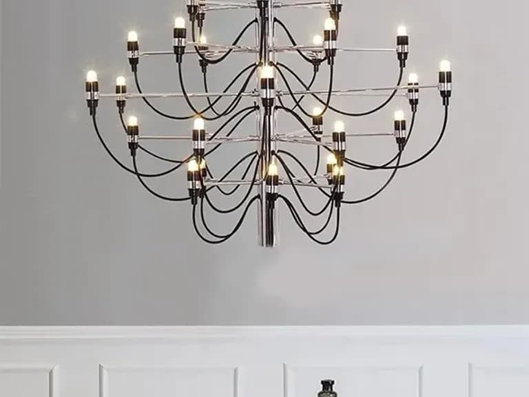 Lustru CHANDILIER SILVER D80/H60 2