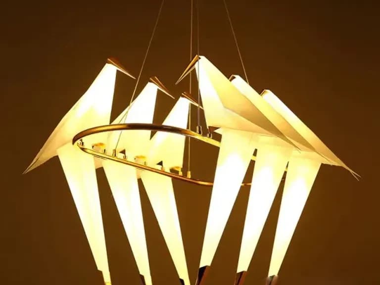 Lustru LED BIRDS 6P L92/H70