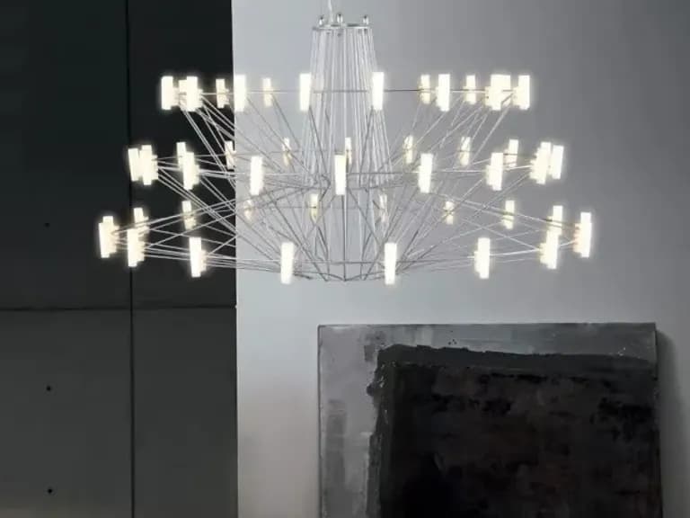 Lustru LED D90 H54cm 2