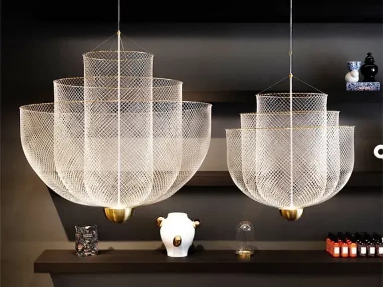 DEMURE GOLD D60 LED Chandelier 2