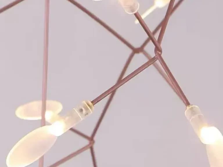 PETALS COPPER NEW D125/H30 LED Chandelier 2