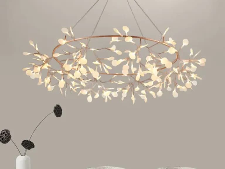 PETALS COPPER NEW D125/H30 LED Chandelier 3