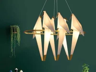 Lustru LED BIRDS 6P L92/H70 3