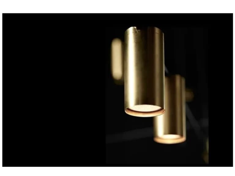 Lustru LED BLACK/GOLD L137 9P 4