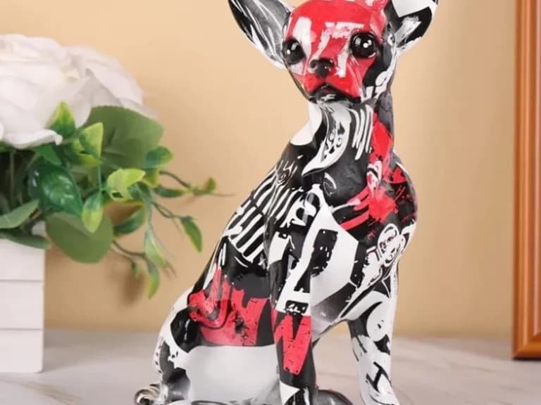 Figurină GRAFFITI CHIHUAHUA RED