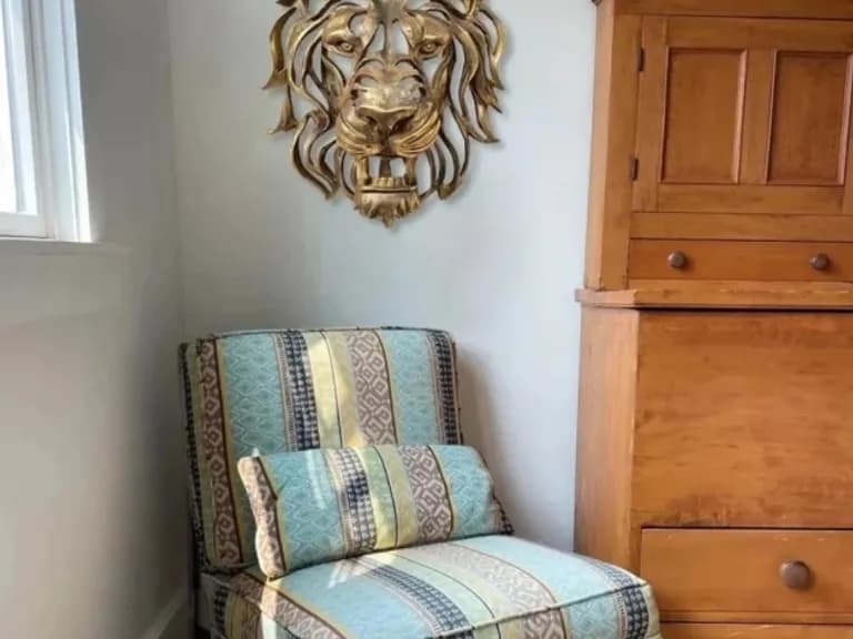 Decor de perete LION HEAD H30CM 4