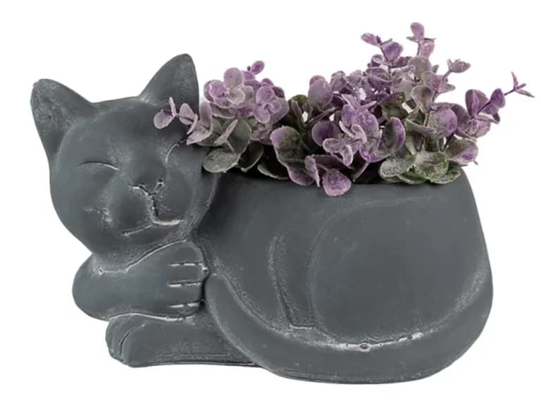 Ghiveci decorativ DARK KITTY 26CM