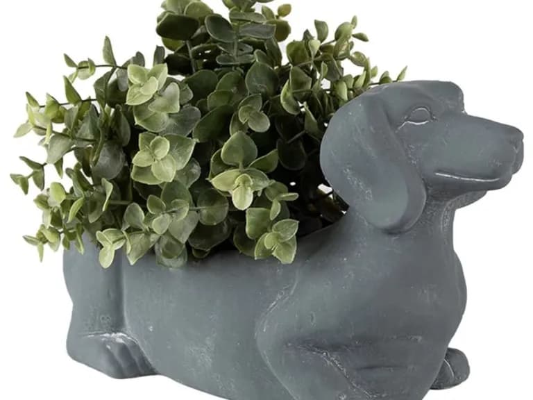 Ghiveci decorativ DARK PUPPY 30CM