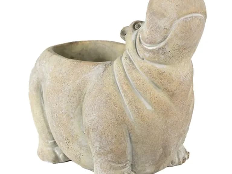 Ghiveci decorativ HIPPO 22CM 3