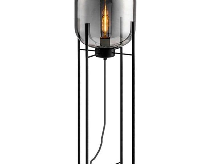 Torchier GLASS OVAL SMOKY GREY 2