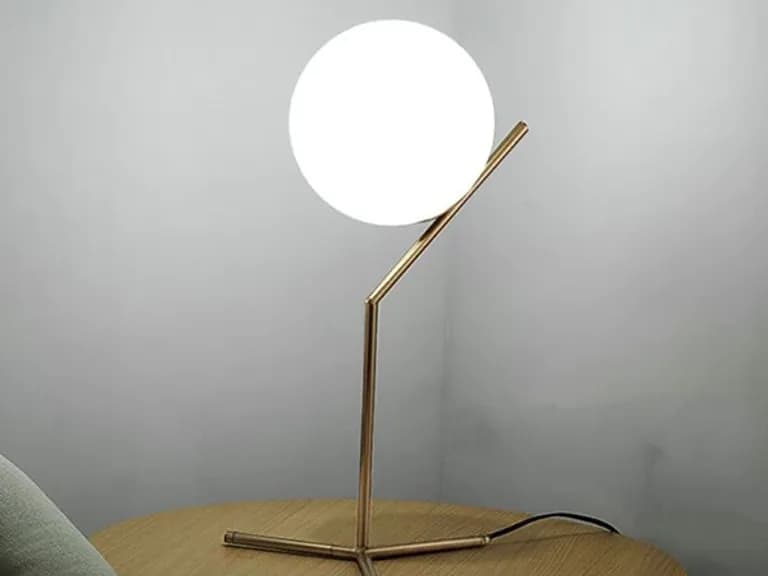 Lampă de masă BERRY GOLD/WHITE D15 3