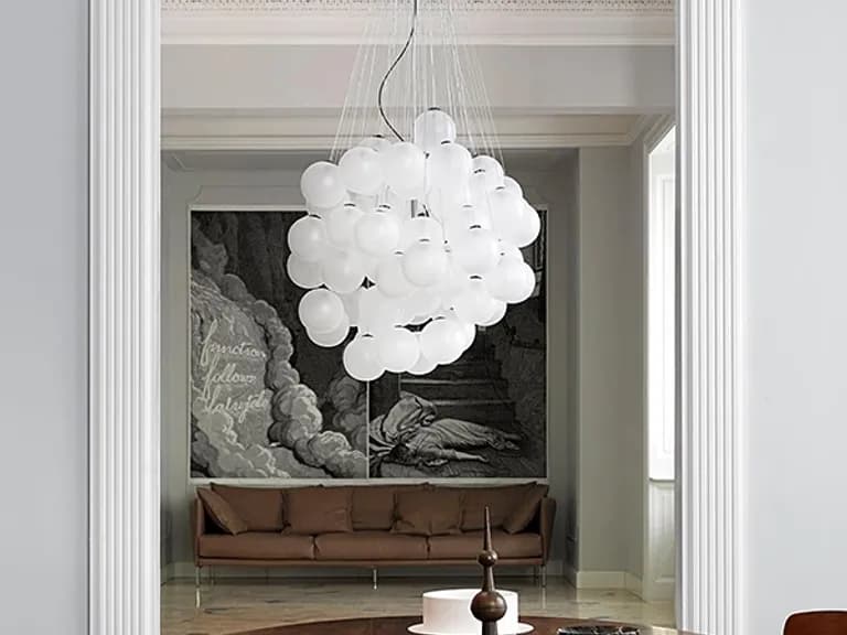 Lustru BUBBLES WHITE 3
