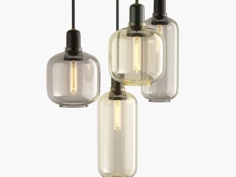 Pendul GLASS MARBLE GREY 3
