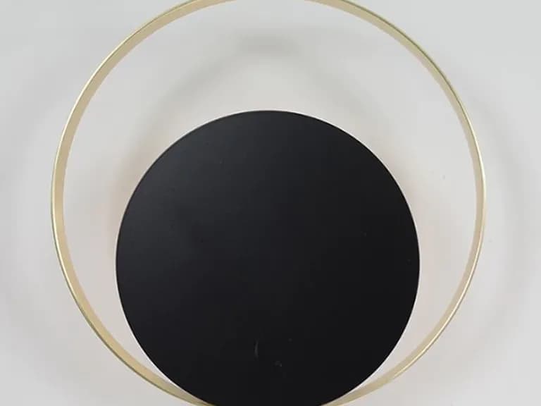 LIBERTY BLACK/GOLD D26 wall light 3