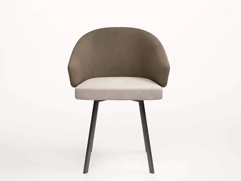 Scaun de sufragerie BERGAMO metal NEW 2