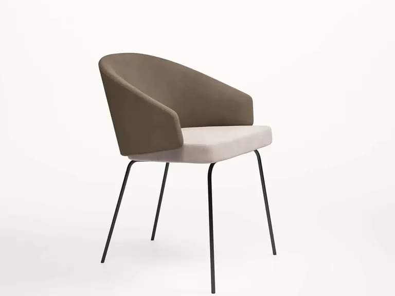 Scaun de sufragerie BERGAMO metal
