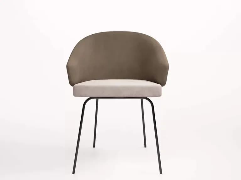 Scaun de sufragerie BERGAMO metal 2