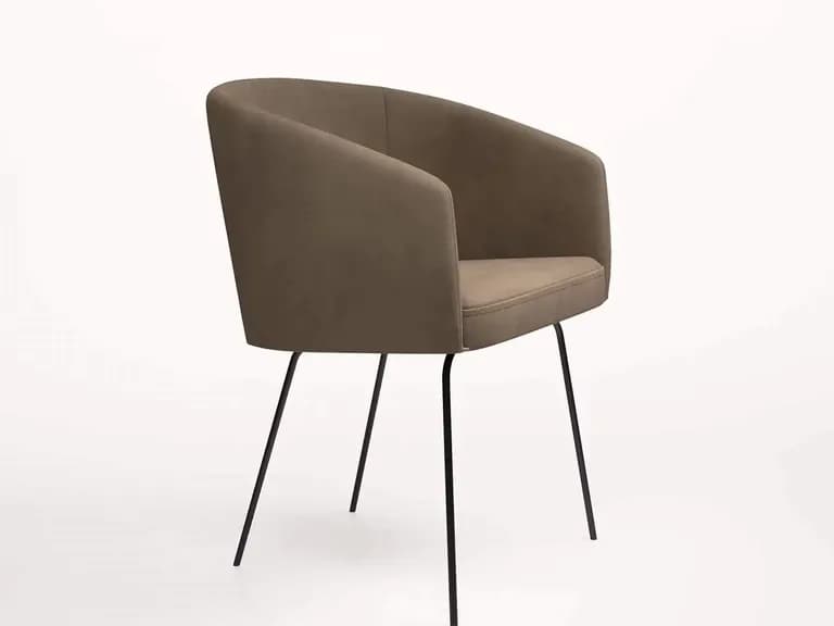 Scaun de sufragerie BRISTOL metal