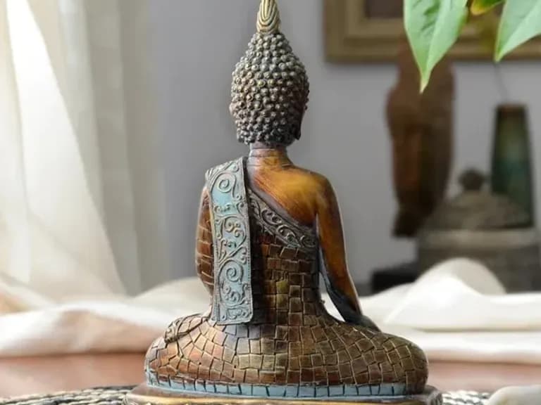 Figurină BUDDHA STATUE 23CM 3