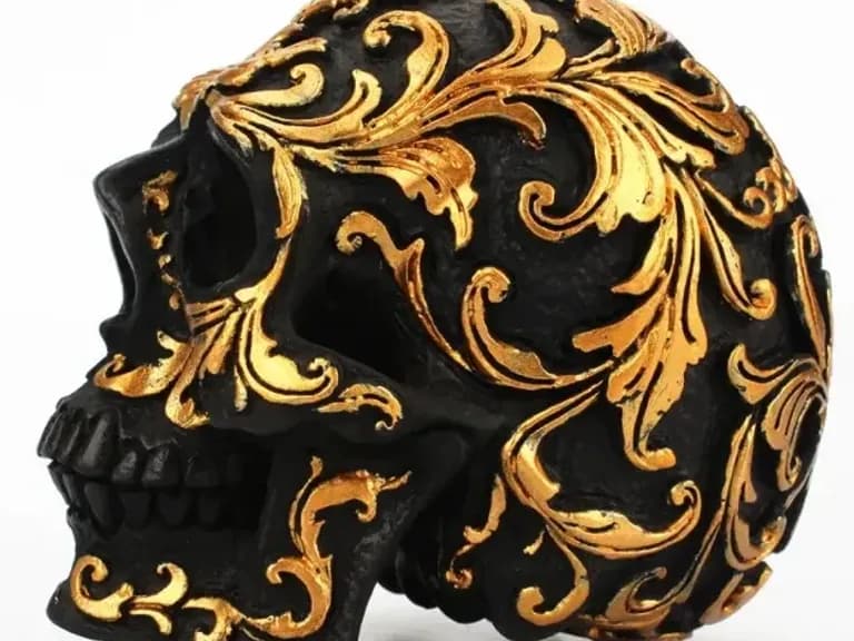 Figurină CARVING SKULL 3