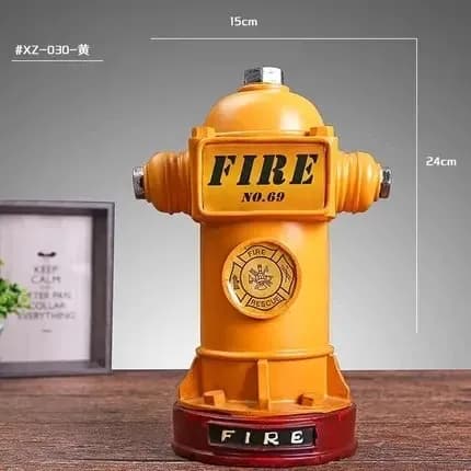 Pușculiță FIRE HYDRANT RED 3