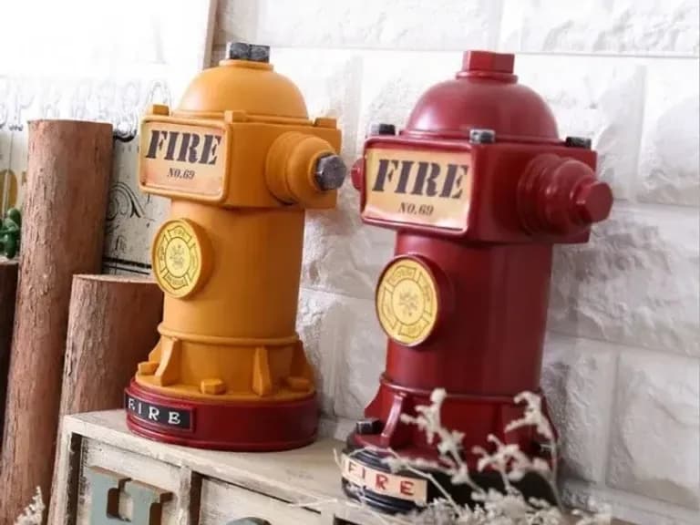 Pușculiță FIRE HYDRANT YELLOW 2