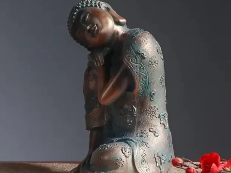 Figurină SLEEPING BUDDHA 22CM 3