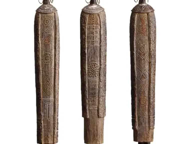 TRIBAL LADY figurine, 37 cm 2