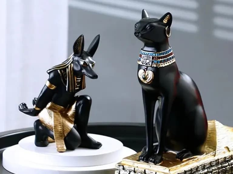 Suport pentru vin ANUBIS DOG 17CM 3