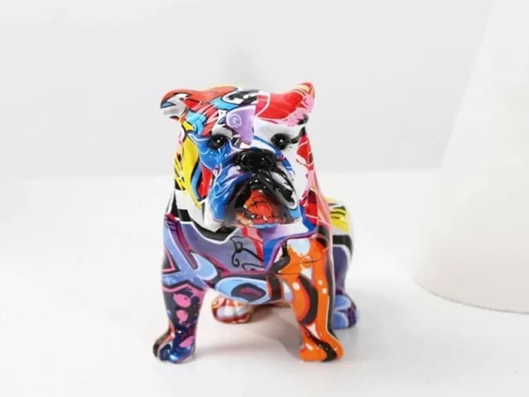 Figurină GRAFFITI ENGLISH BULLDOG 15 2
