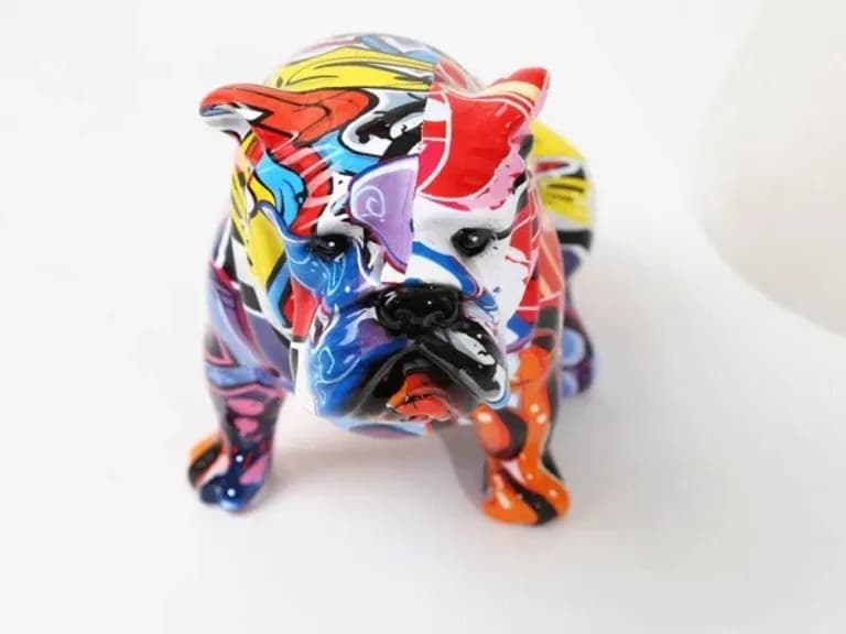 Figurină GRAFFITI ENGLISH BULLDOG 15 3