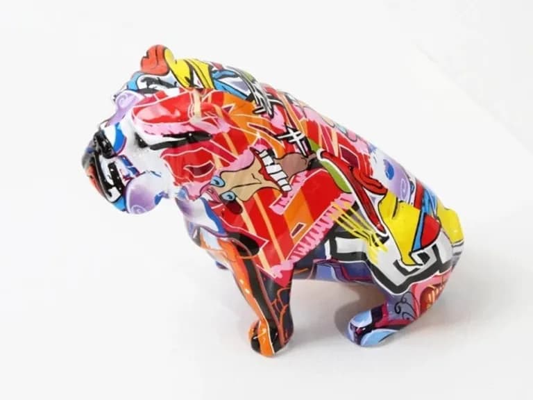 Figurină GRAFFITI ENGLISH BULLDOG 15 4