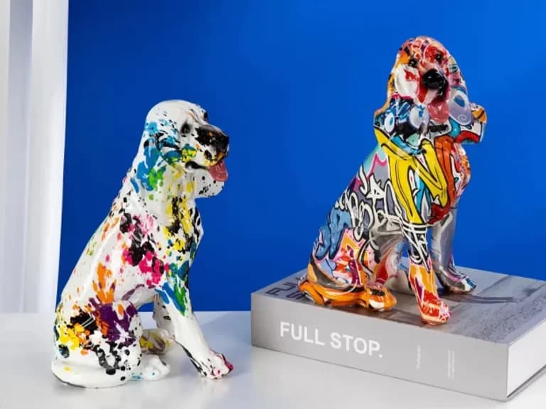 Figurină GRAFFITI DOG 21CM 2