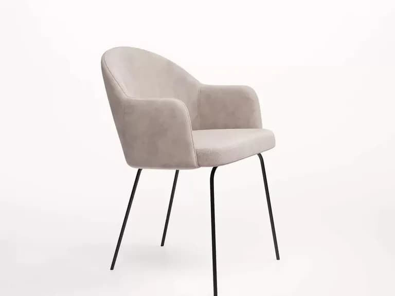 SCAUN MONACO din metal 2