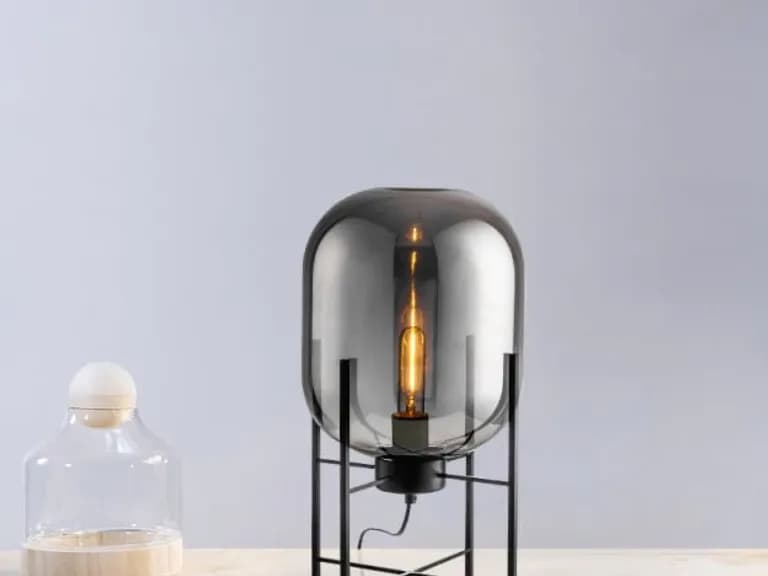 Corp de iluminat GLASS OVAL SMOKY GREY 4