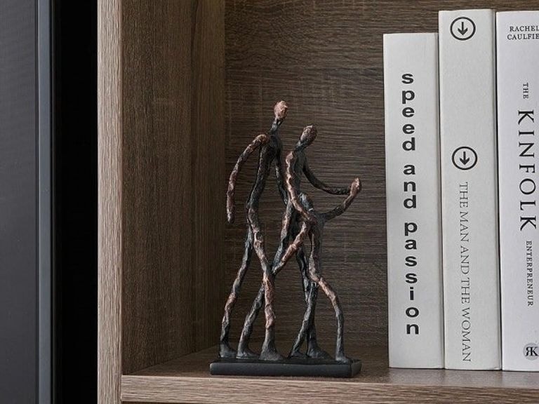 Figurină Abstract Walking Bronze