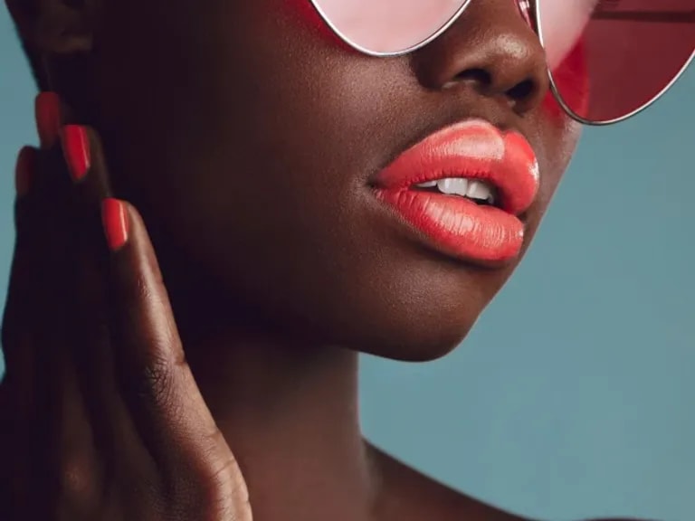 Tablou pe sticlă SUNGLASSES 80X120CM