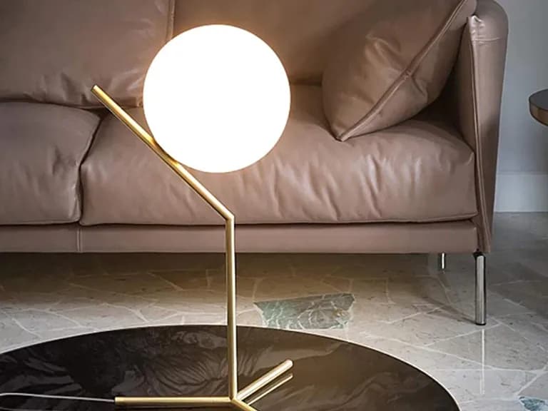 Lampă de masă BERRY GOLD/WHITE D15