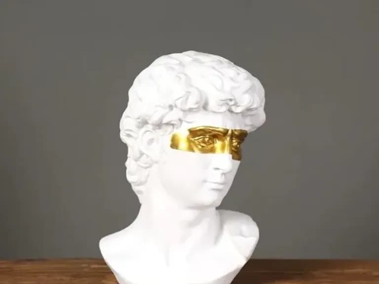 Figurine DAVID WHITE 14 cm